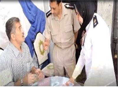 «الداخلية» توقع الكشف الطبي على المواطنين بإحدى قرى كفر الشيخ 