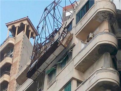 حبس 3 متهمين فى واقعة سقوط لوحة اعلانات بالإسكندرية