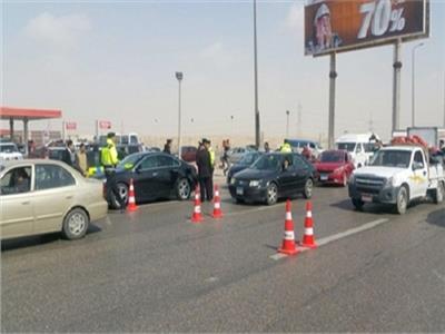 فيديو.. المرور: إغلاقً طريق اﻹسماعيلية الصحراوي بسبب إصلاحات