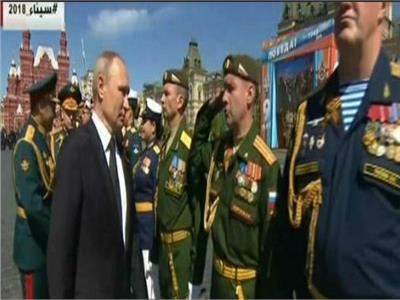 فيديو| انطلاق العرض العسكري الروسي بالساحة الحمراء بحضور بوتين