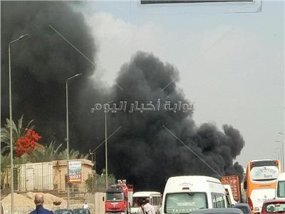 فيديو وصور| ننشر المشاهد الأولى من حادث بوابات «صحراوي إسكندرية»