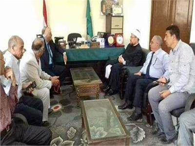 وزير الأوقاف يفتتح مسجد «شمس البلهاسي» بالمنيا