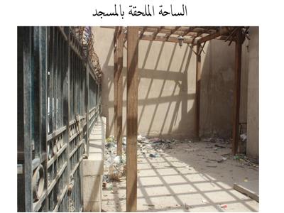 بدء أعمال إعادة تأهيل الساحة الخاصة بمسجد «أحمد كوهيه»