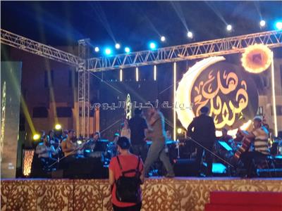   صور| مسرح الميدان يستعد لانطلاق احتفالية «انتصارات العاشر من رمضان» 