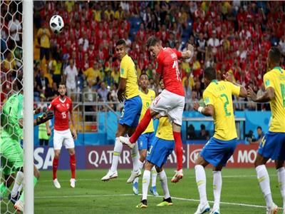 روسيا 2018| سويسرا تدرك التعادل أمام البرازيل مع مطلع الشوط الثاني