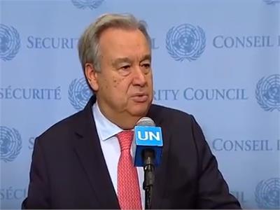 أمين عام الأمم المتحدة يحذر من خطر اندلاع حرب في غزة