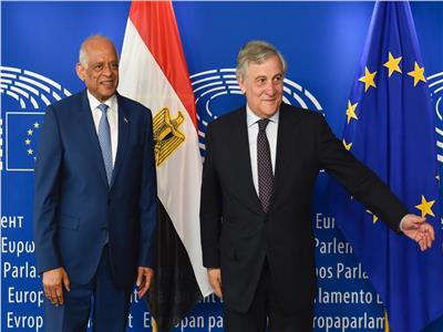 مباحثات مشتركة بين «عبدالعال» ورئيس البرلمان الأوروبى ببروكسل