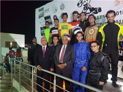 إسماعيل حسام يحسم لقب سباقات «كارتينج الهواة»