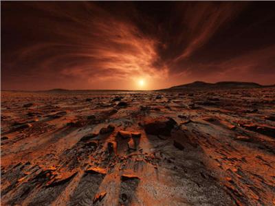العثور على أول بحيرة للمياه السائلة تحت جليد المريخ