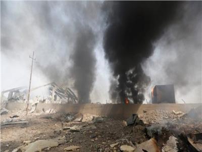 انفجار مستودع أسلحة تابع للحشد الشعبي في محافظة كربلاء بالعراق