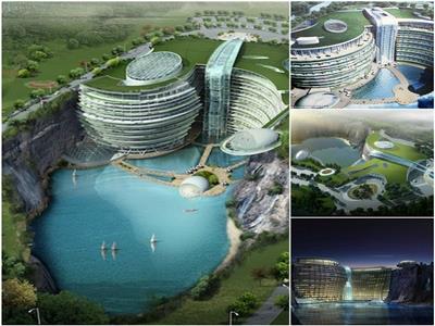 صور| «غرائب كوكب الصين».. تعرف على مكان هذا الفندق
