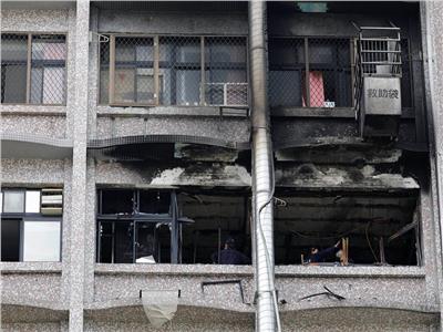 صور| مصرع 9 وإصابة 15 في حريق بمستشفى تايواني