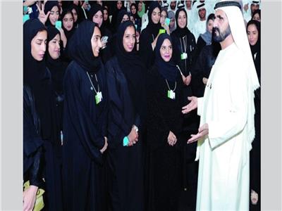 شاهد كيف احتفل حاكم دبي بـ «يوم المرأة الإماراتية» 