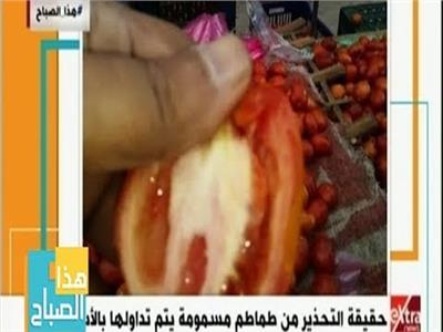 فيديو| البحوث الزراعية تكشف حقيقة «طماطم مسمومة»