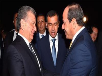 عاجل| بدء القمة المصرية الأوزبكية بين السيسي و«ميرضيائيف»