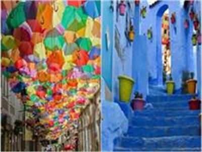 صور| أجمل 10 شوارع حول العالم.. ألوان ساحرة تجذبك لـ«عالم الخيال»