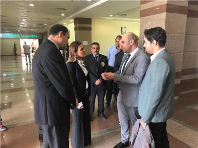 وزيرة الاستثمار تتفقد المنطقة الحرة وفرع مركز خدمات المستثمرين بالإسكندرية