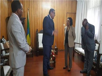 وزيرة الخارجية الإثيوبية تكرم السفير المصري في أديس أبابا