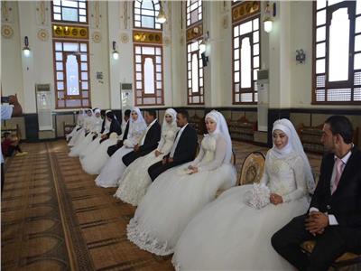 إشهار زواج ٢٢ عروسا من الأيتام بمسجد الميناء الكبير في الغردقة