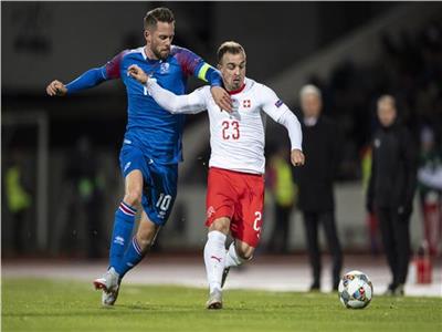 سويسرا تفوز بثنائية على أيسلندا في دوري الأمم الأوروبية