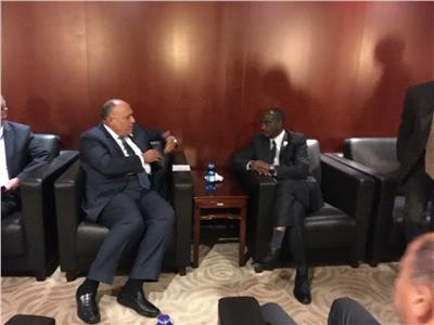 شكري يبحث مع وزير خارجية رواندا الإصلاح المؤسسي للاتحاد الأفريقي