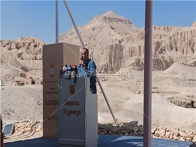 «وزيري» يكشف تفاصيل الكشف الأثري الجديد بالأقصر 