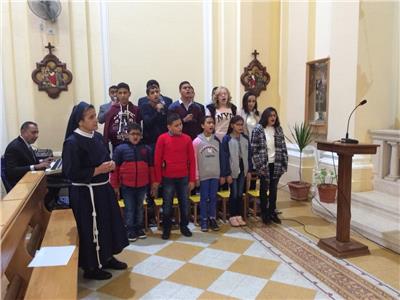 الكنيسة الكاثوليكية بمصر تحتفل بعيد القديسة لوتشيا