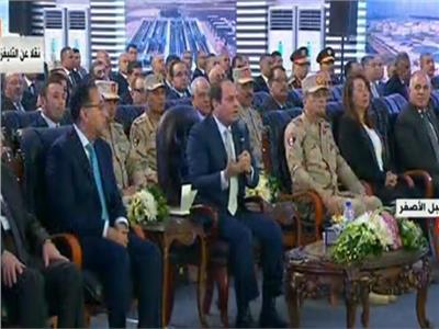 السيسي: «مفيش دولة قدرت تبني 2 مليون شقة في 7 سنين غير مصر»