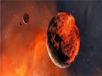 شاهد| صور جديدة توضح شبه الكويكب الأحمر والأرض