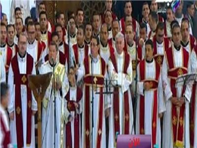 شاهد| أول قداس بعد افتتاح كاتدرائية ميلاد المسيح بالعاصمة الادارية الجديدة
