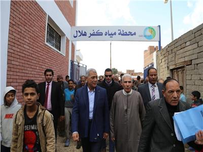 افتتاح مجمع المصالح الحكومية بقرية «كفر هلال» بالمنوفية