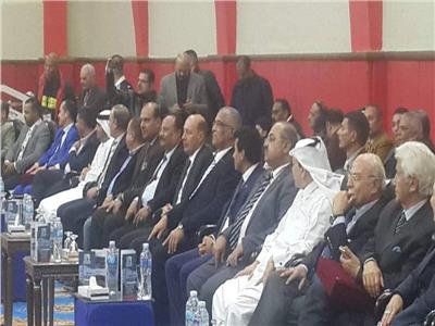 صبحي وحطب يحضران افتتاح البطولة العربية لشباب الملاكمة