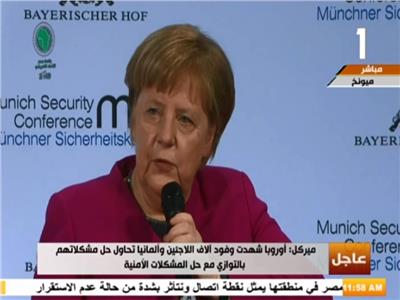 فيديو| ميركل: ألمانيا تدعم كافة الإجراءات لمكافحة الإرهاب