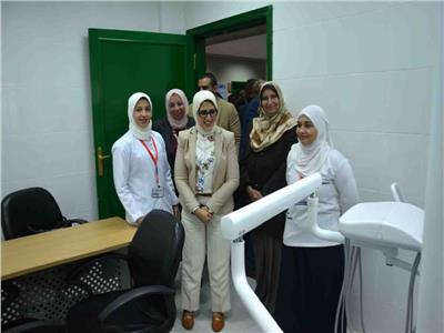 وزيرة الصحة تفتتح وحدة صحة أسرة الشيخ موسى بالأقصر
