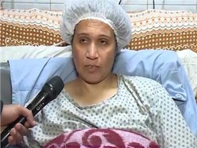 بالفيديو| زوج مصابة الدرب الأحمر يكشف أخر تطورات حالتها الصحية