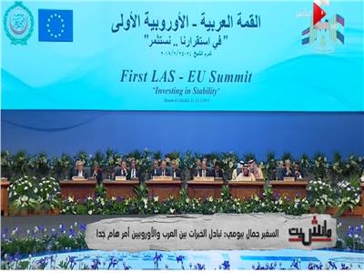 فيديو| بيومي: انعقاد القمة العربية الاوروبية في مصر نجاح للدبلوماسية المصرية والعربية معاً