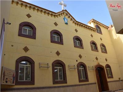 افتتاح كنيسة «عزبة متري» ببني سويف