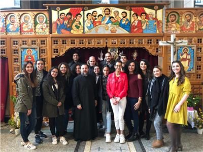 كنيسة الأقباط الكاثوليك بباريس تنظم «يوم الشباب الشرقي»