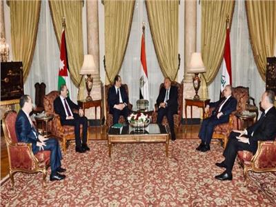 تفاصيل الاجتماع السداسي لوزراء خارجية ورؤساء مخابرات مصر والأردن والعراق