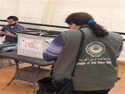 بعثة الجامعة العربية لمراقبة الاستفتاء تبدأ أعمالها فى متابعة التصويت