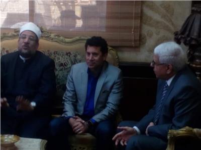 وزيرا الرياضة والأوقاف ومحافظ شمال سيناء يتفقدون مدينة العريش