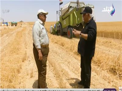 فيديو| وزير الزراعة: إنتاج الفدان بمشروع غرب المنيا ينافس الدلتا