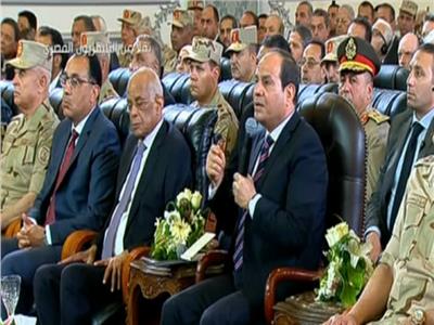 فيديو| السيسي: «مصر دي بلدي وأنا هحميها»