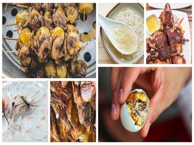 من «النمل المقلي » إلى «لحم سمك القرش» ... أغرب الأكلات حول العالم |صور 
