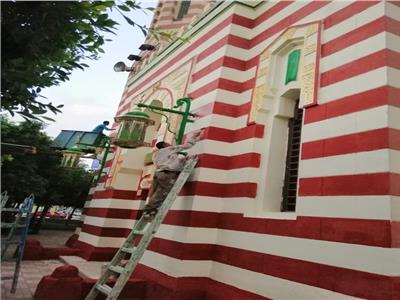 محافظ أسيوط: استمرار أعمال طلاء مسجد عمر مكرم وكوبري فيصل 