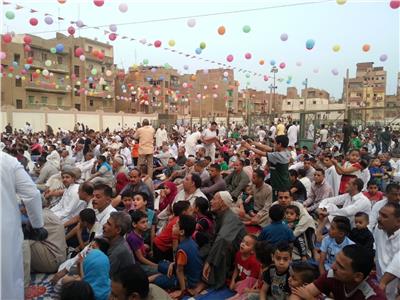 مئات الآلاف يؤدون صلاة العيد في 167 ساحة بالفيوم