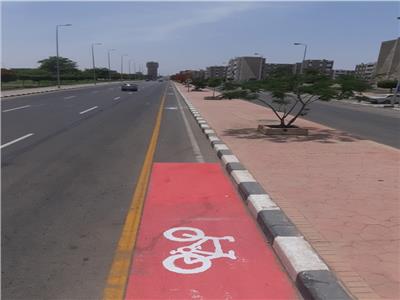 الانتهاء من أطول مسار للدراجات بمدينة الشروق