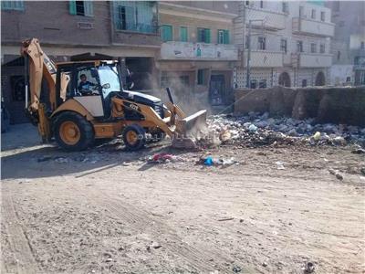 رفع 512 طن من القمامة بمحافظة سوهاج