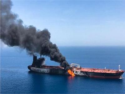 البحرية الأمريكية: شظايا ألغام تشير لضلوع إيران في هجوم على ناقلة بالخليج