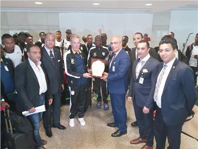 كأس الأمم الأفريقية 2019|  «منتخب السناجب» يصل مطار القاهرة «صور»